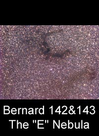 Bernard 142&143, the "E" Nebula
