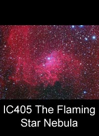 The Flaming Star Nebula (IC405)