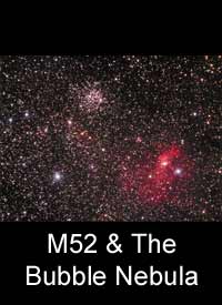 M52 & The Bubble Nebula